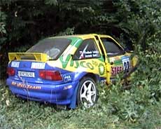 Malý na Botcher rally Vyškov 2002