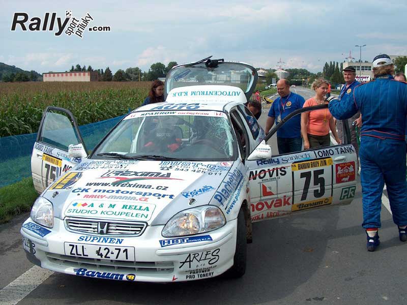 Hlach, Komárov - Barum rally 2006