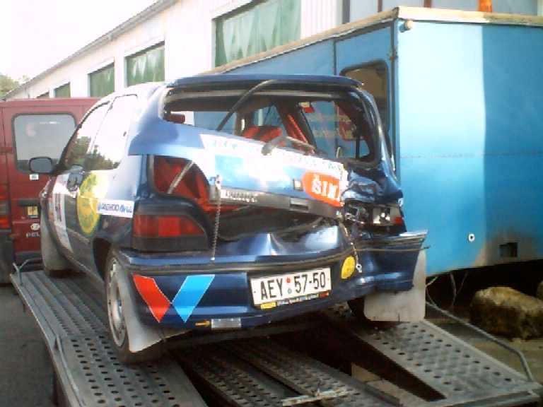 Sprintrally Sosnová 2001